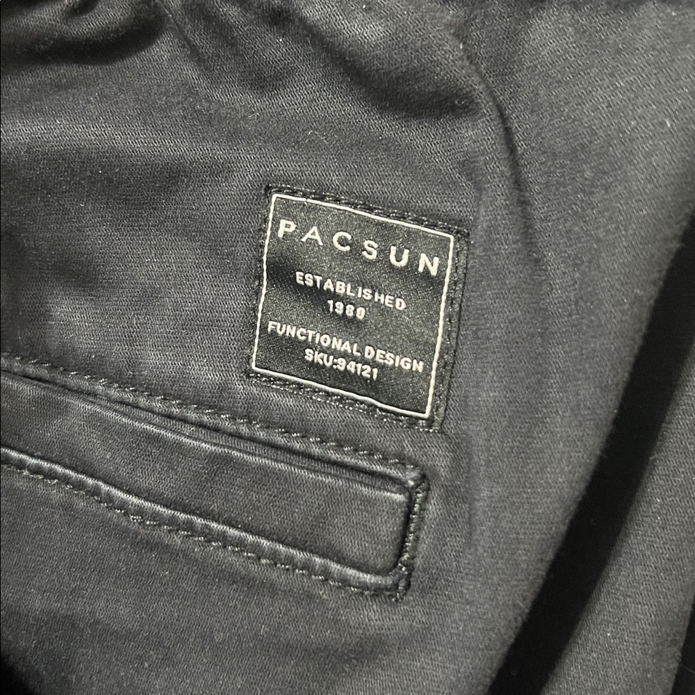 PacSun Functional Design Black Pants - Picture 2 of 4